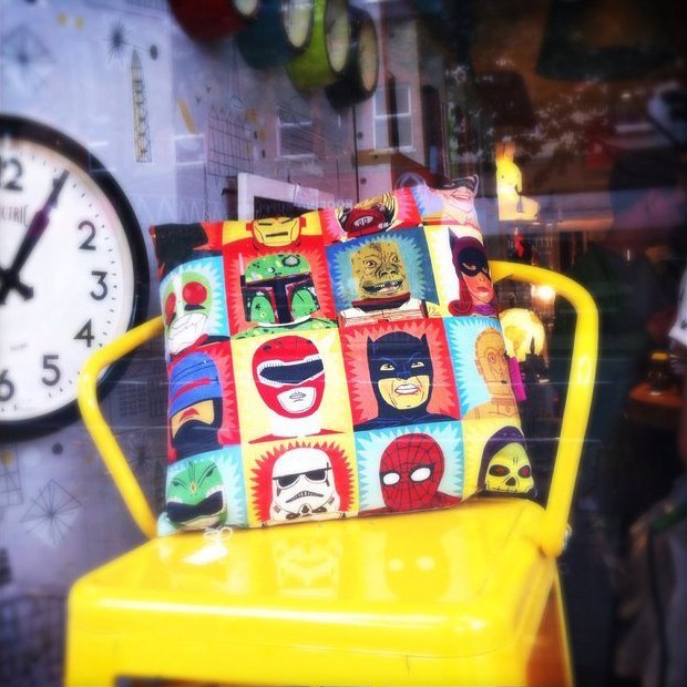 Heroes and Villains Cushion