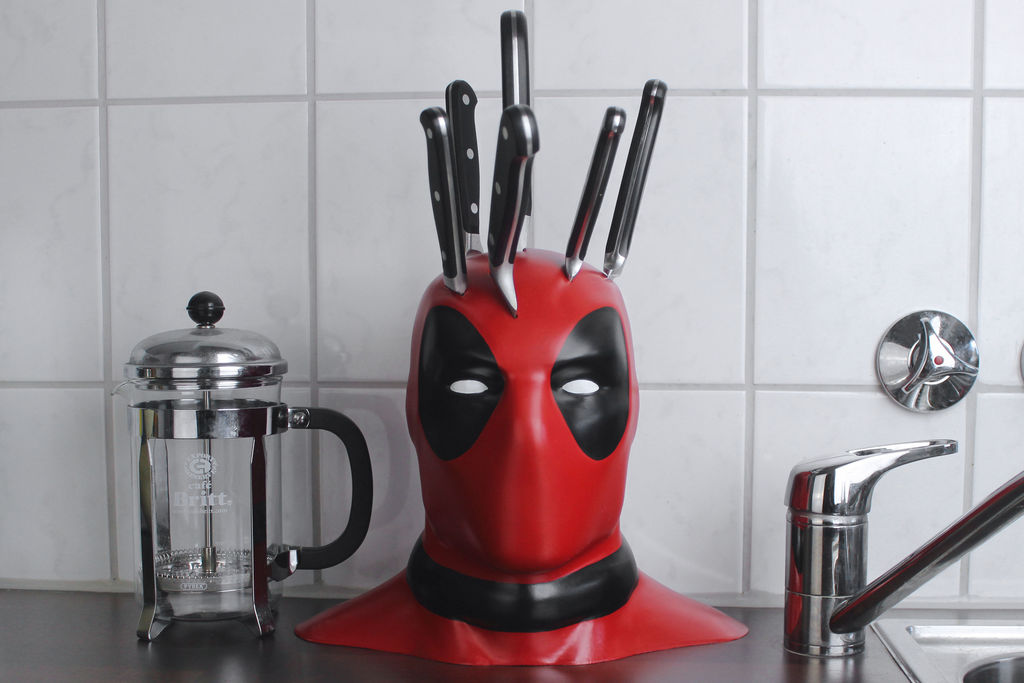 Deadpool Knife Block