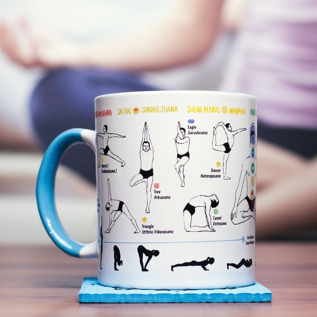 How to Yoga Mug and Yoga Mat Coaster