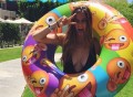 Emoji Pool Inflatable by Flonuts