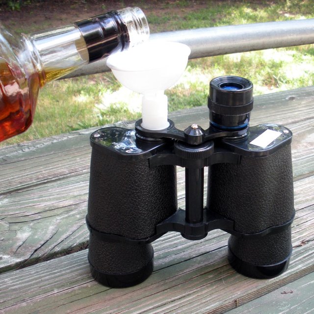 Secret Binocular Flask