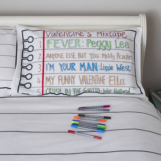 Doodle Pillowcase Set