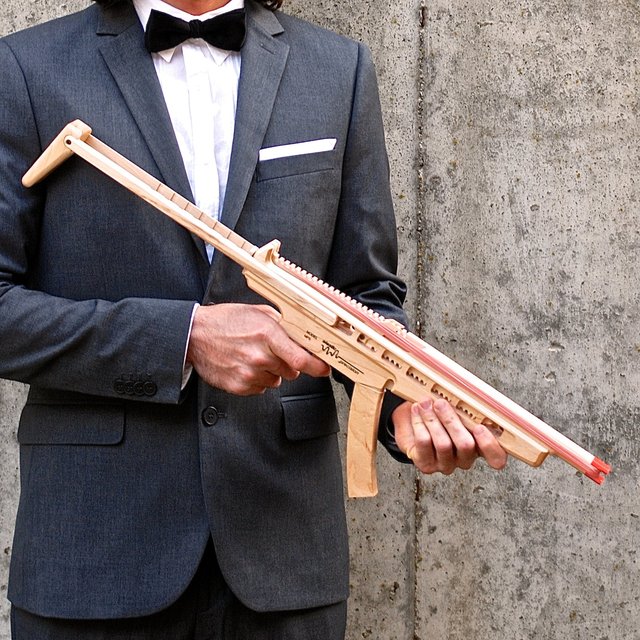 Model MP5 Rubber Band Gun