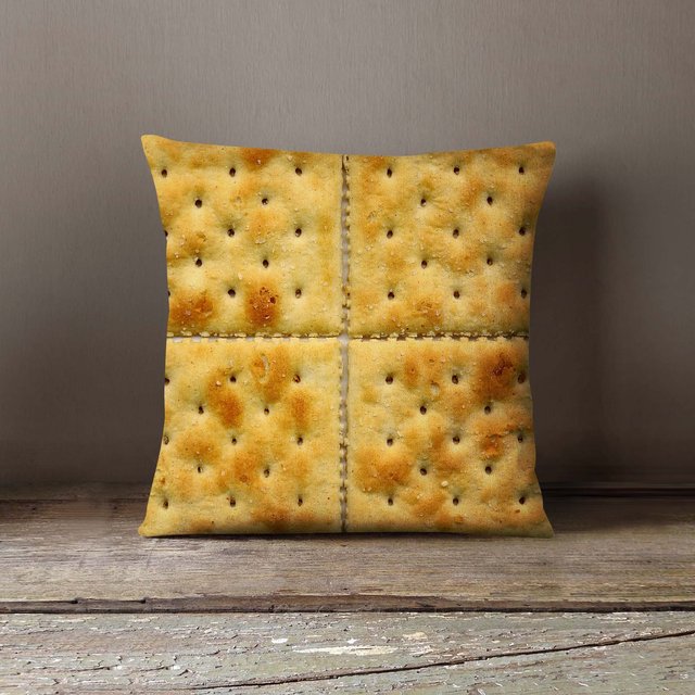 Cracker Flag Throw Pillow Cover