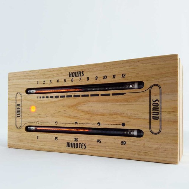 The Luminous Electronic Bargraph Clock