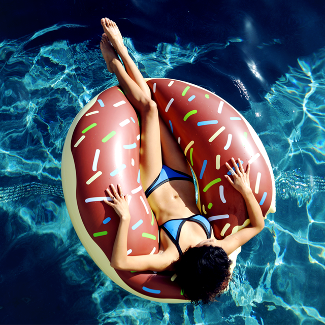 Chocolate Donut Float