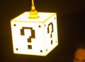 Mario Question Mark Block Hanging Lamp