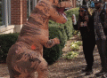 Inflatable T-Rex Costume