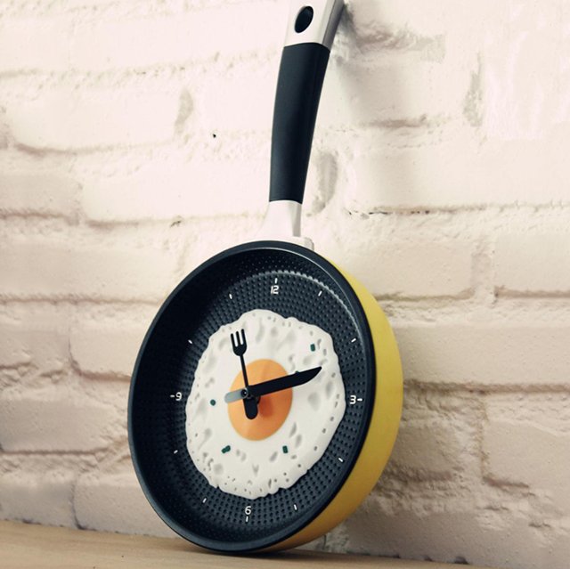 Fried Egg Wall Clock