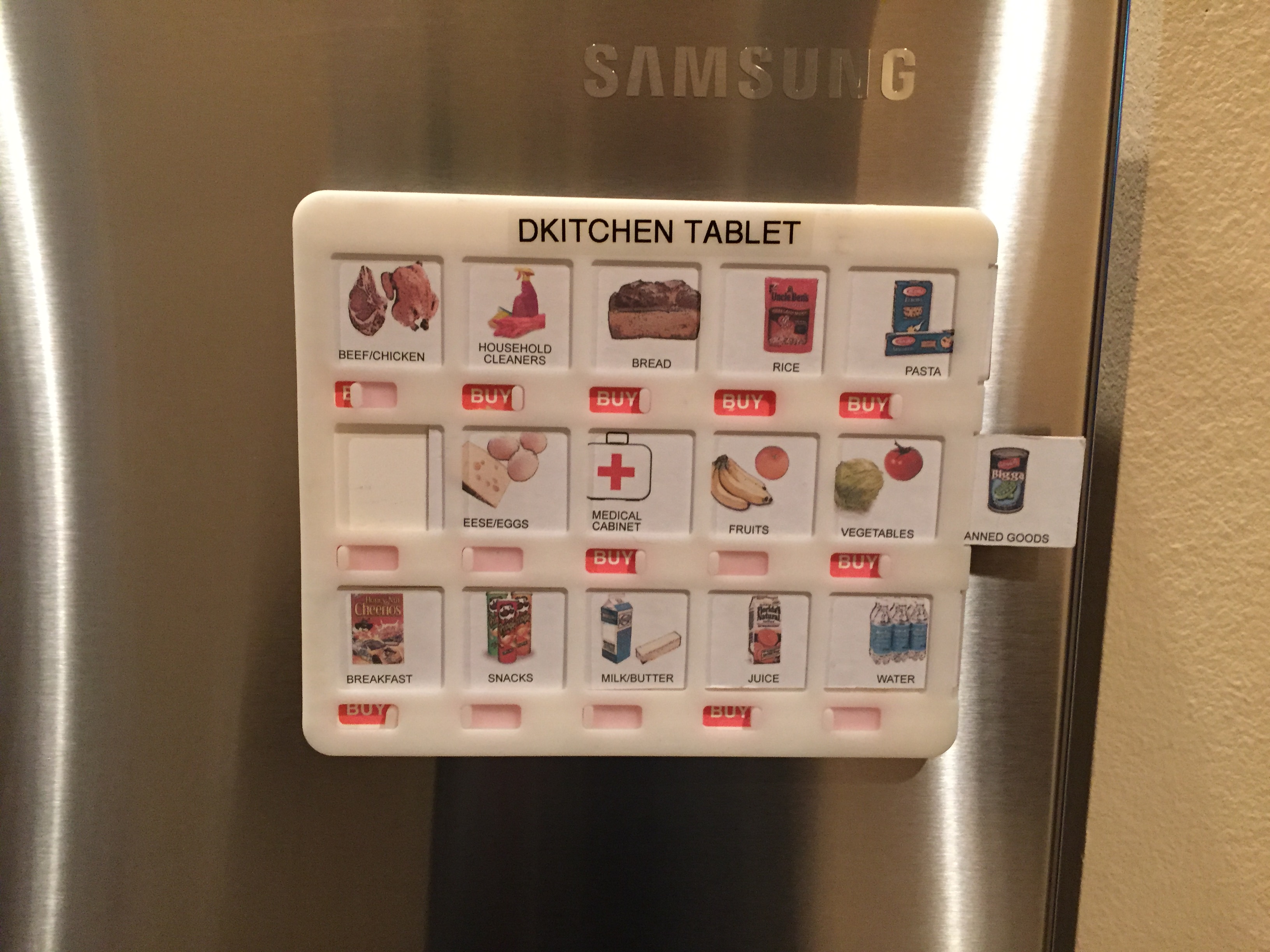 DKitchen Tablet