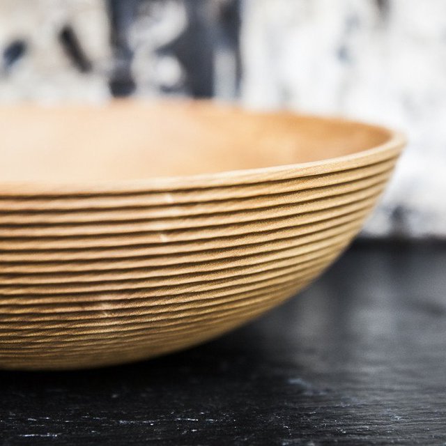 Natura Handmade Wooden Salad Bowls