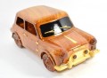 Mini Cooper Handcrafted Mahogany Car