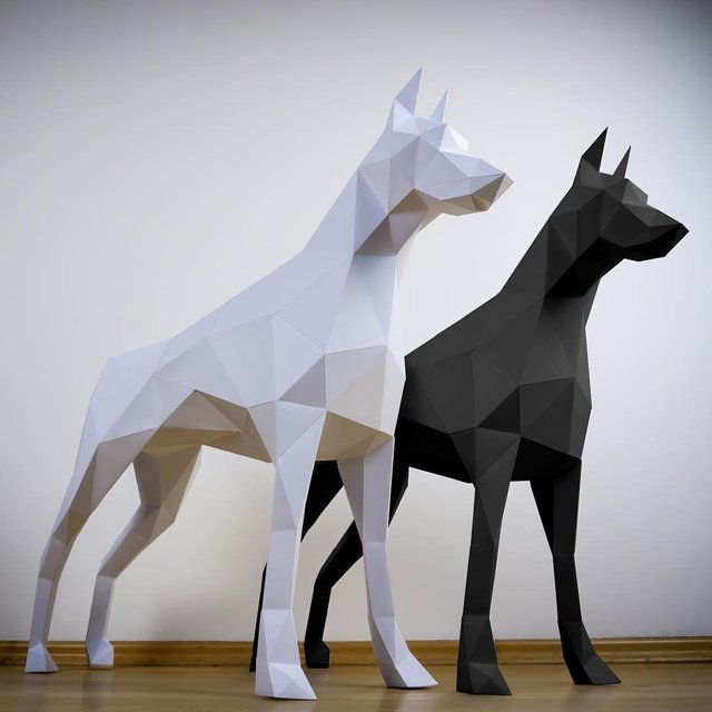 Papertrophy Doberman