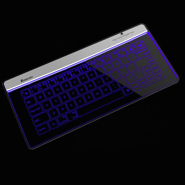 Bluetooth Glass Keyboard by Bastron