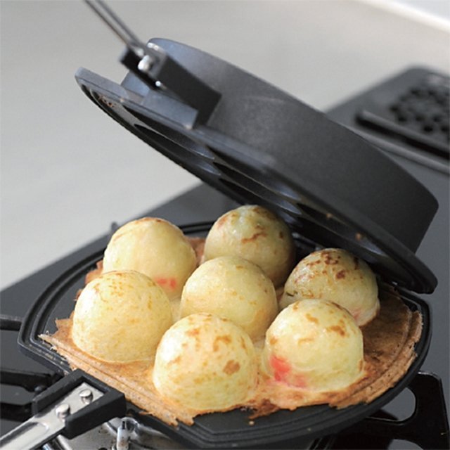 Flip-Over Takoyaki Maker