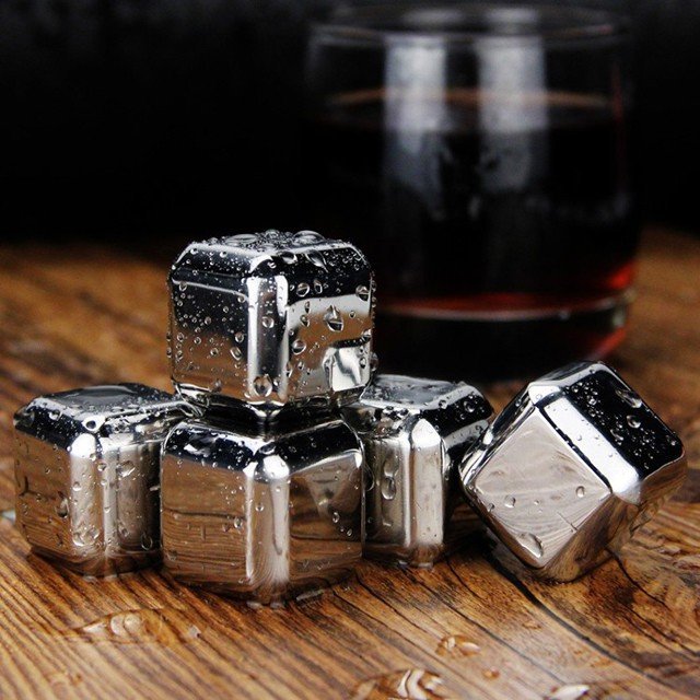 Stainless Steel Ice Cubes