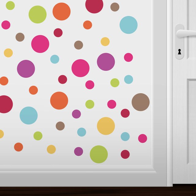 Serendipity Reusable Circle Wall Decals