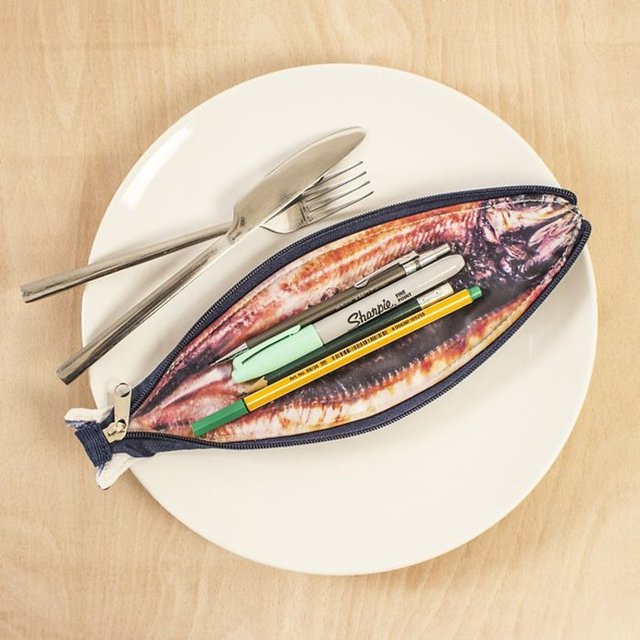 Fish Shaped Pencil Case