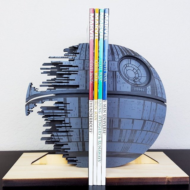Death Star Bookends