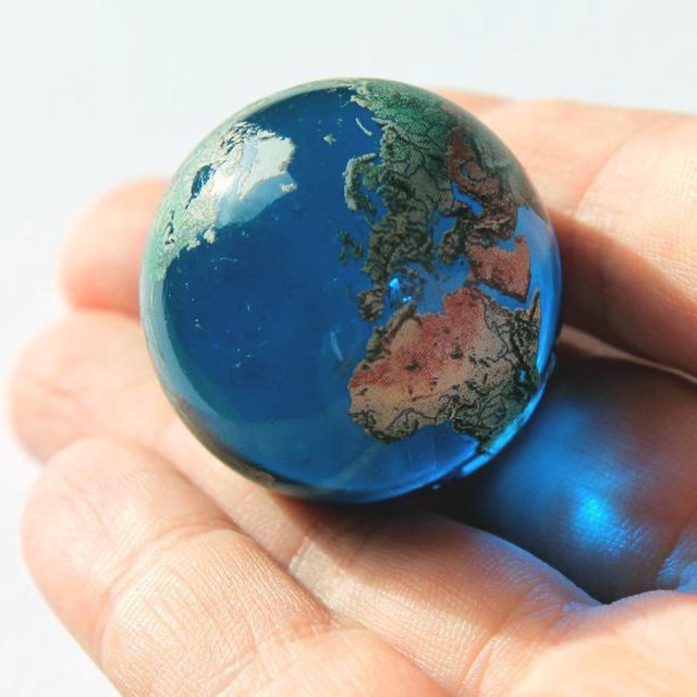 Earth Globe Marble