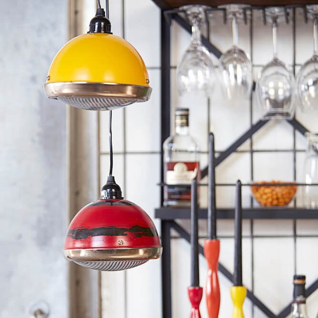 Vespa Recycled Pendant Lights