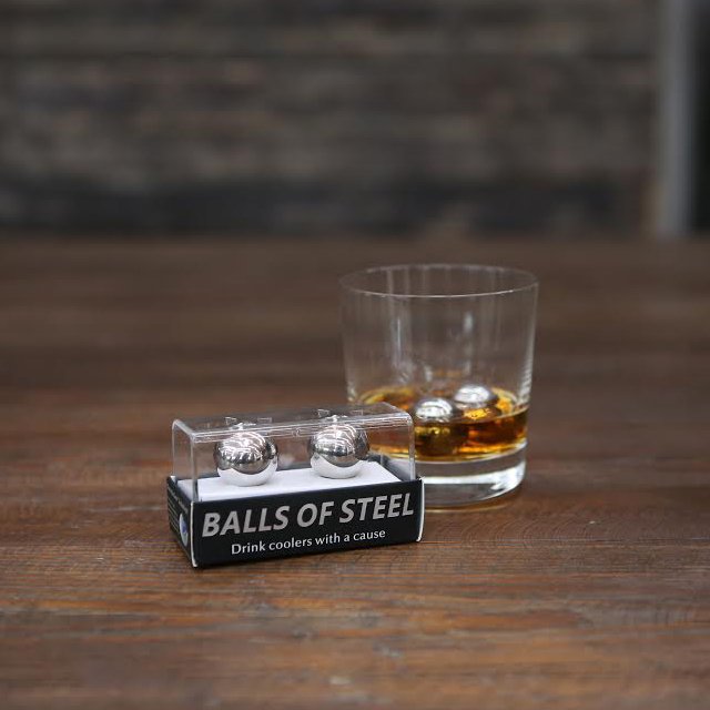 Balls Of Steel Whiskey Chillers