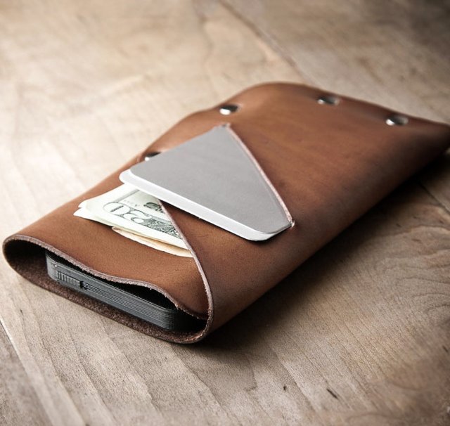 Slim iPhone Wallet by Mr. Lentz