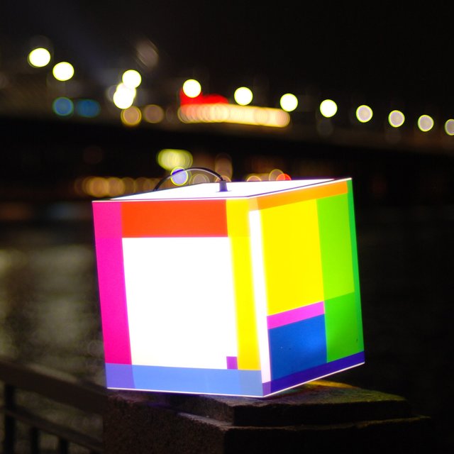 Color Out Your Day Light Cube by UNIQCUBE