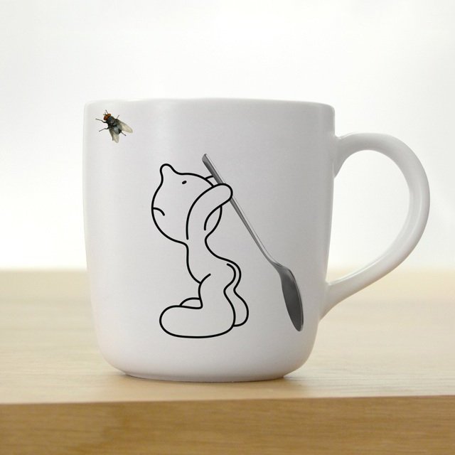 Mr. P Fly Fighter Mug by PROPAGANDA