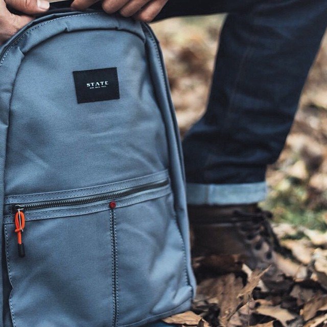 The Bedford Grey Backpack