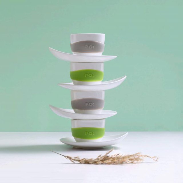 Leaf Espresso Cup & Saucer by PO: Selected