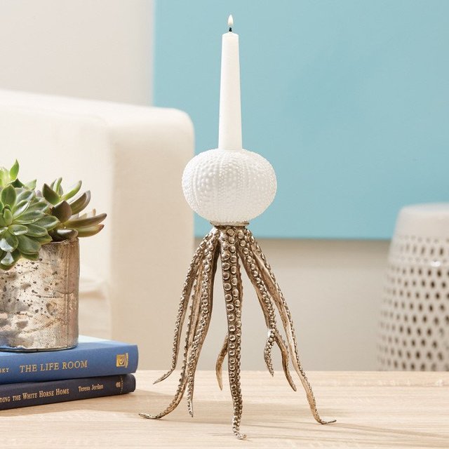 Sea Urchin Candleholder by Tozai