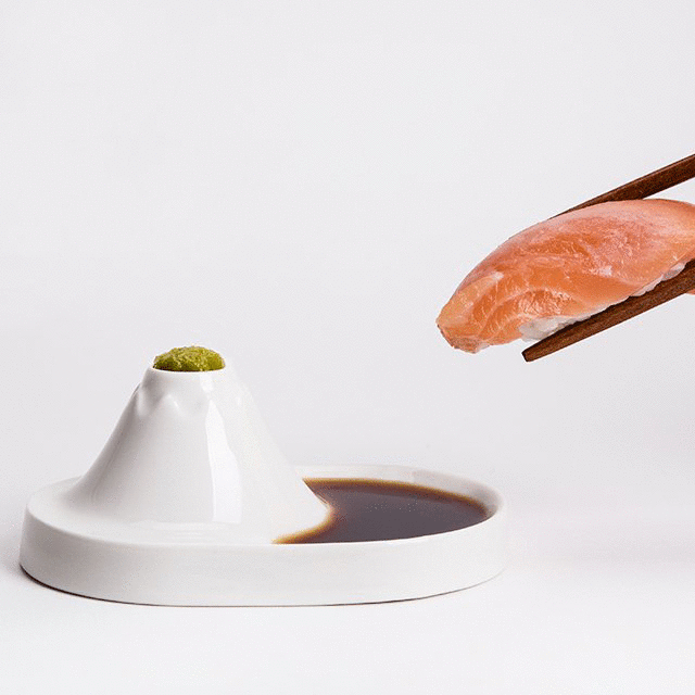 Fujiyama Sauce Dish
