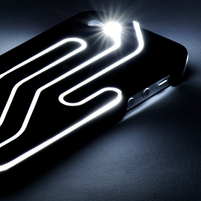 Return Circuit Flash Light iPhone Case