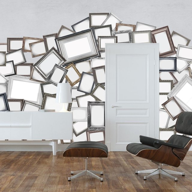 Mirror Frame Wall Mural Collection