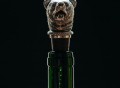 Handcrafted Kodiak Bear Pewter Wine Stopper