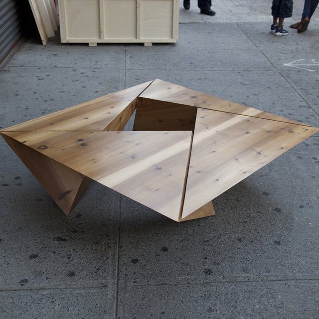 Triangulated Coffee Table