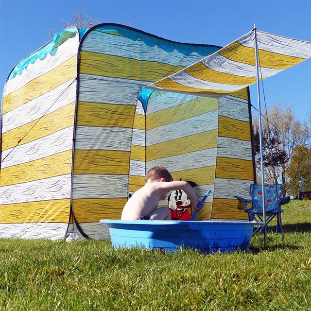 The Olpro Yellow Beach Hut