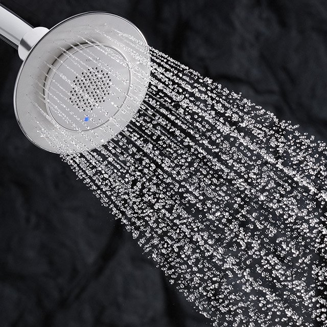 Moxie Rainhead with Wireless Speaker by Kohler