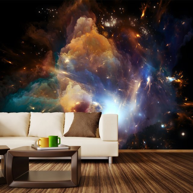 In The Dawn Of the Cosmos Removable Wall Mural