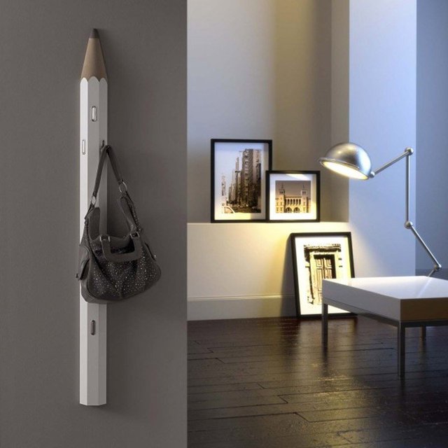 Pencil Coat Rack