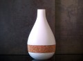 Horizon Ceramic & Cork Vase