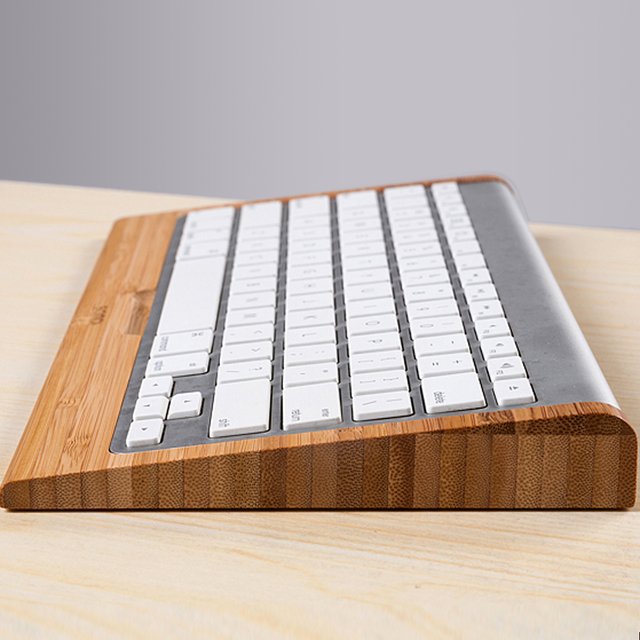 Bamboo Keyboard Stand for Apple Wireless Keyboard