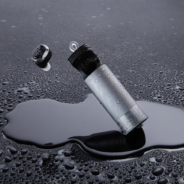 BULLETX Waterproof Bluetooth 4.1 Earbud + 500 mAh Charging Capsule