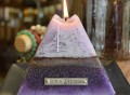 Luna Crystal-Pyramid Candle by Soul Terra