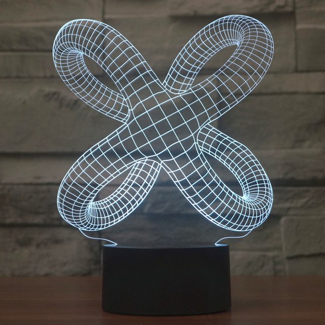 Butterfly 3D Illusion Table Lamps