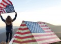 American Flag Glory Tent