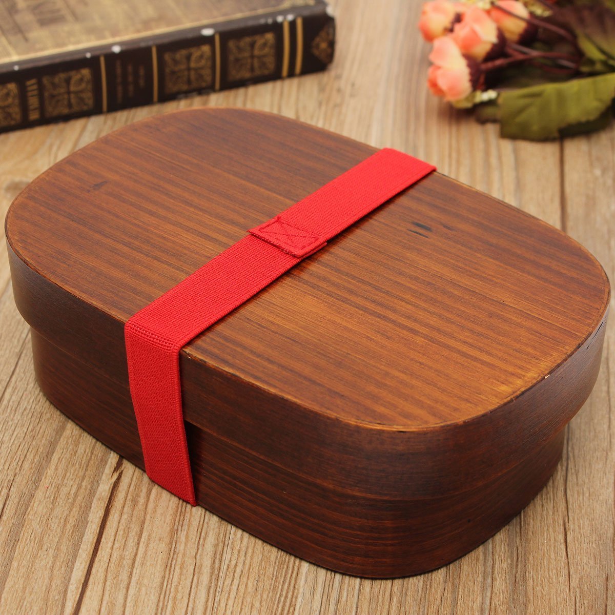 Japanese-style Wooden Bento Box
