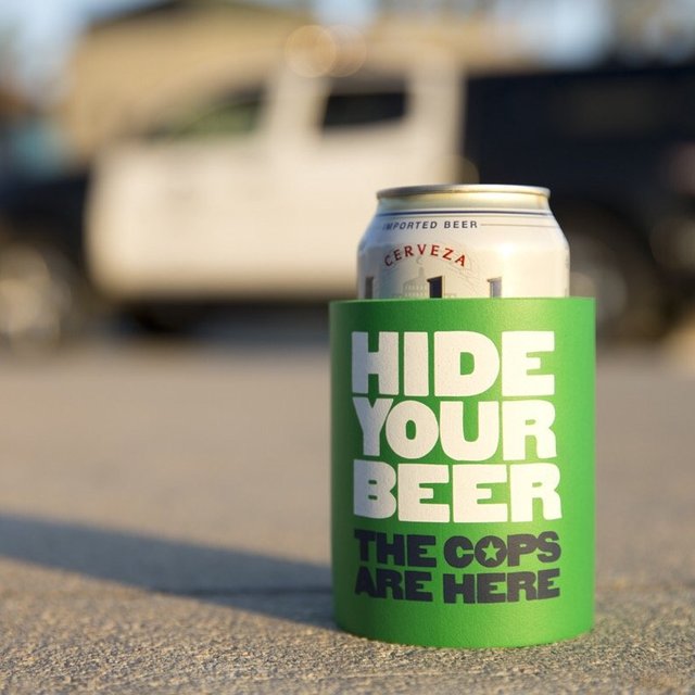 Hide Your Beer Foam Can Cooler by SUPERKOLDIE