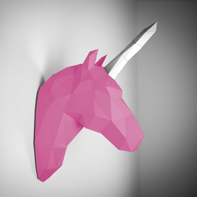 Pink Unicorn Papertrophy